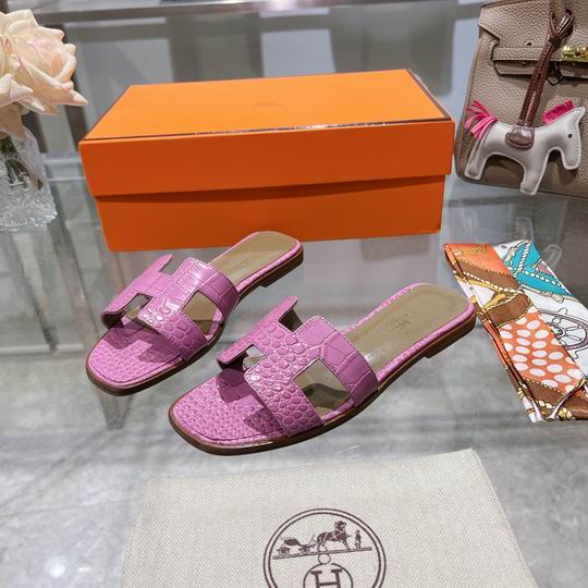 Hermes Slippers Wmns ID:20250529-727